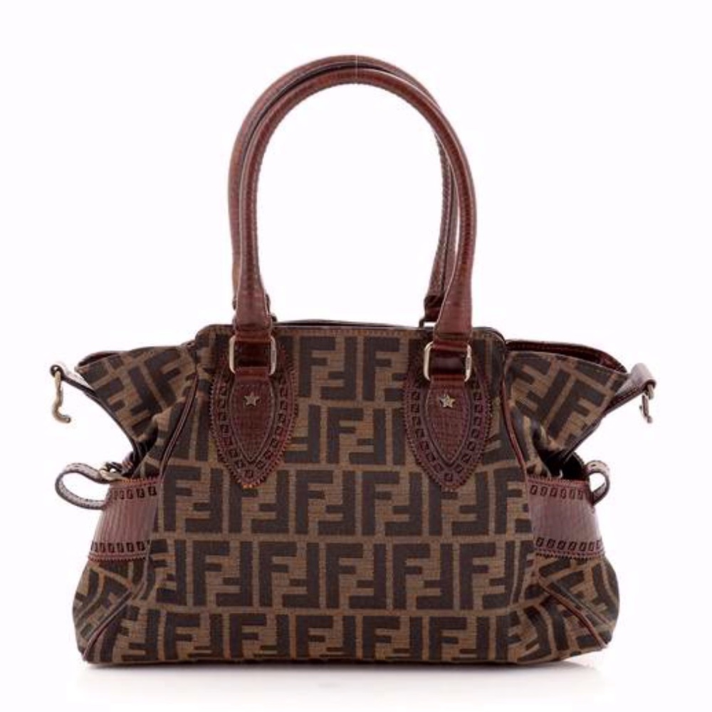 Fendi Bag Du Jour Zucca Canvas